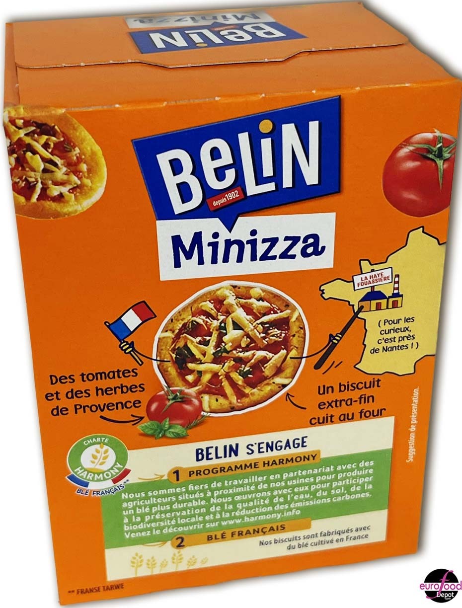 Biscuits apéritif Mini pizza tomate et herbes de provence, Belin
