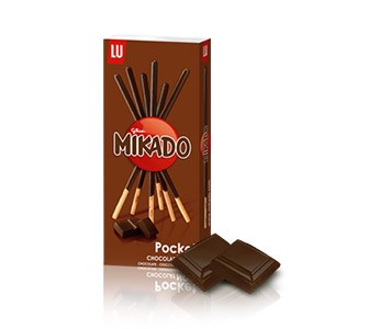 Euro Food Depot - LU Mikado - Dark Chocolate Covered Sticks- Chocolat Noir  (1.6oz /39g) france-eurofood-depot san diego french grocery store  californie - French Gourmet Food