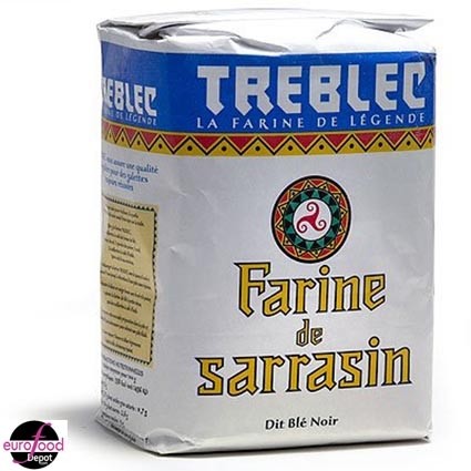  Treblec Farine de Sarrasin French Imported Buckwheat Flour,  2.2lbs : Grocery & Gourmet Food